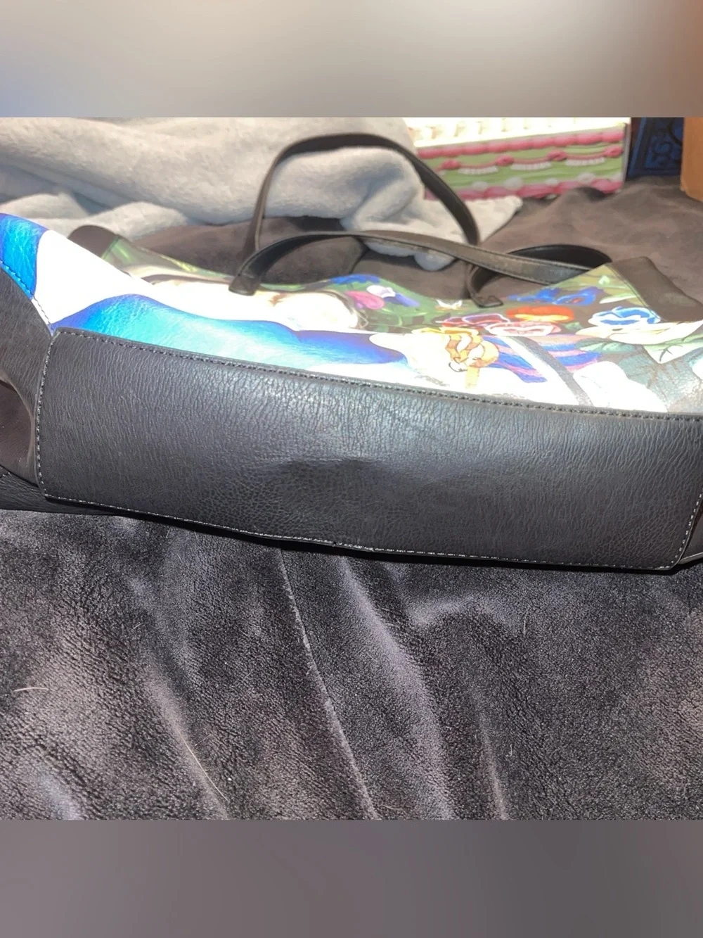Disney Jasmine Becket Griffith handbag purse tote Alice in wonderland Cheshire